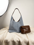 Double Denim — 2-Piece Bag Set