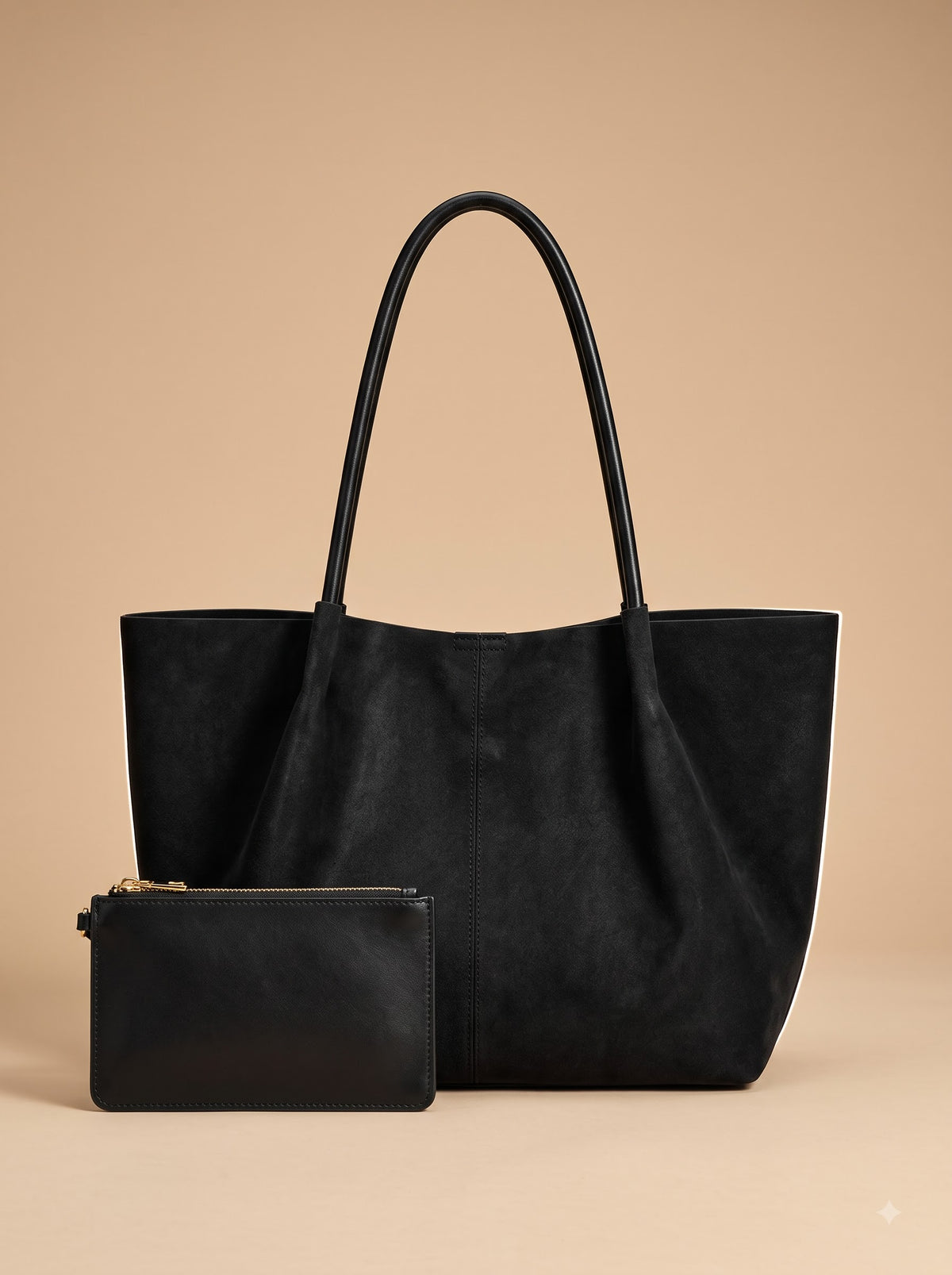 Martini — Olive Suede Tote