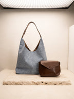 Double Denim — 2-Piece Bag Set