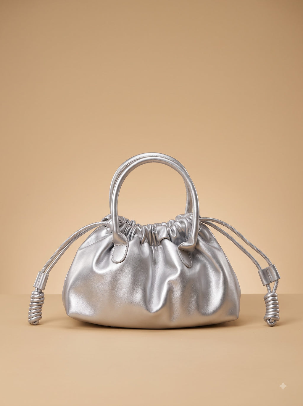 MOCHI — Ruched Drawstring Handbag
